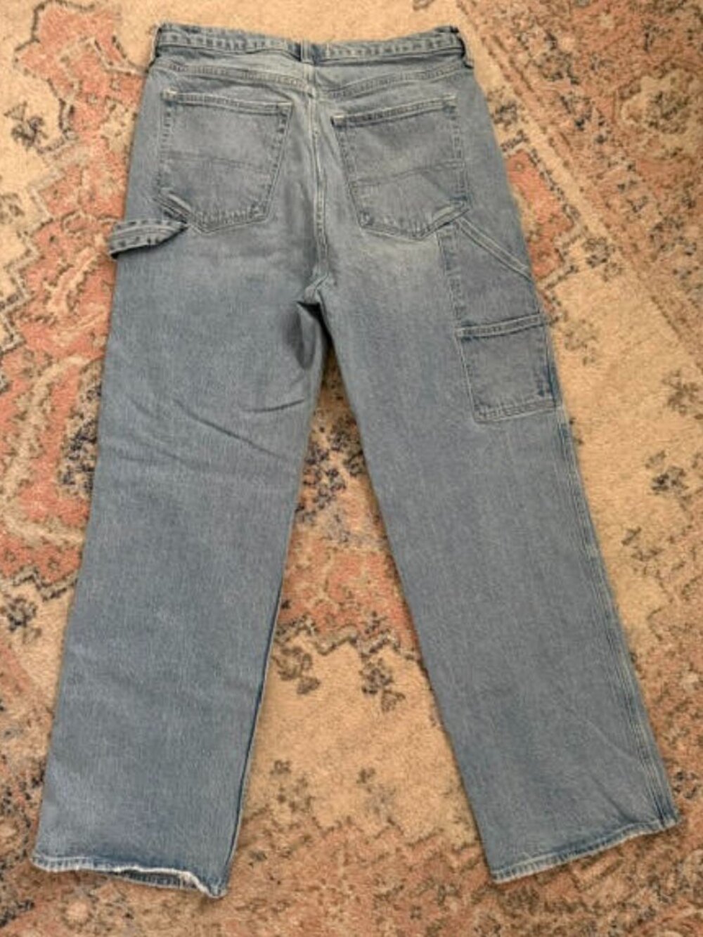 Abercrombie & Fitch The 90’s Relaxed Jean High Rise Carpenter Style - Picture 7 of 8